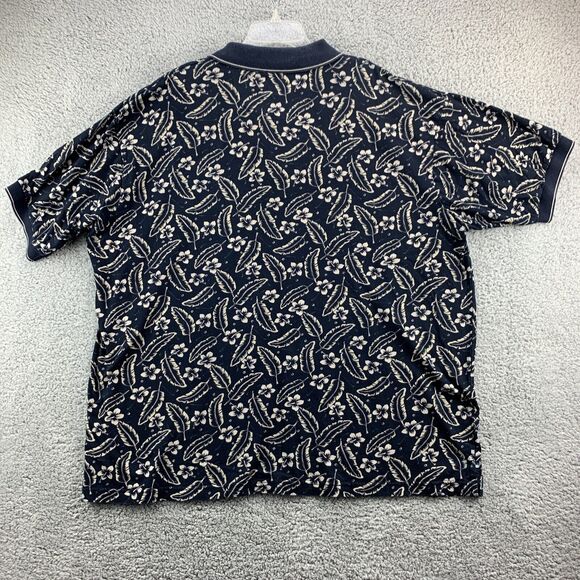 Steve Stricker Fairway Sport Mens Polo Shirt XXL Short Sleeve Cotton Feather Blu - Picture 2 of 9